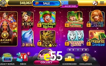 Descubra o Mundo do Cassino Online com e55